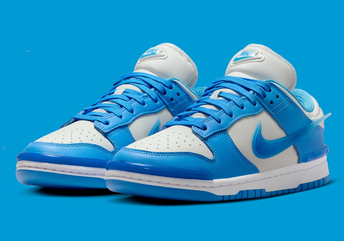 Nike Dunk Low Twist 'University Blue' Off White DZ2794-002 Nike Dunk Low Twist 'University Blue' Off White DZ2794-002