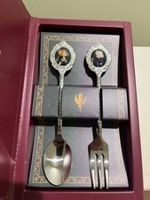 Disney Frozen Anna Elsa Spoon Fork Set, New, Giftable, Anime Gift