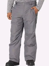 Columbia Bugaboo IV Waterproof Insulated Snow Ski Snowboard Pant Grey, 2XL, NWT