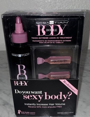 SEBASTIAN Double Body Thick Extreme Leave-In Treatment Kit: Lotion & Serum