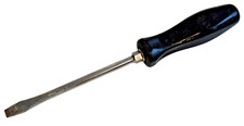 Snap-on Tools SDD6 Black Hard Handle 5/16" Flat Head Screwdriver USA