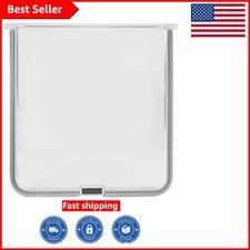Durable Large Replacement Cat Flap Panel for Pet Doors - Effortless Installation