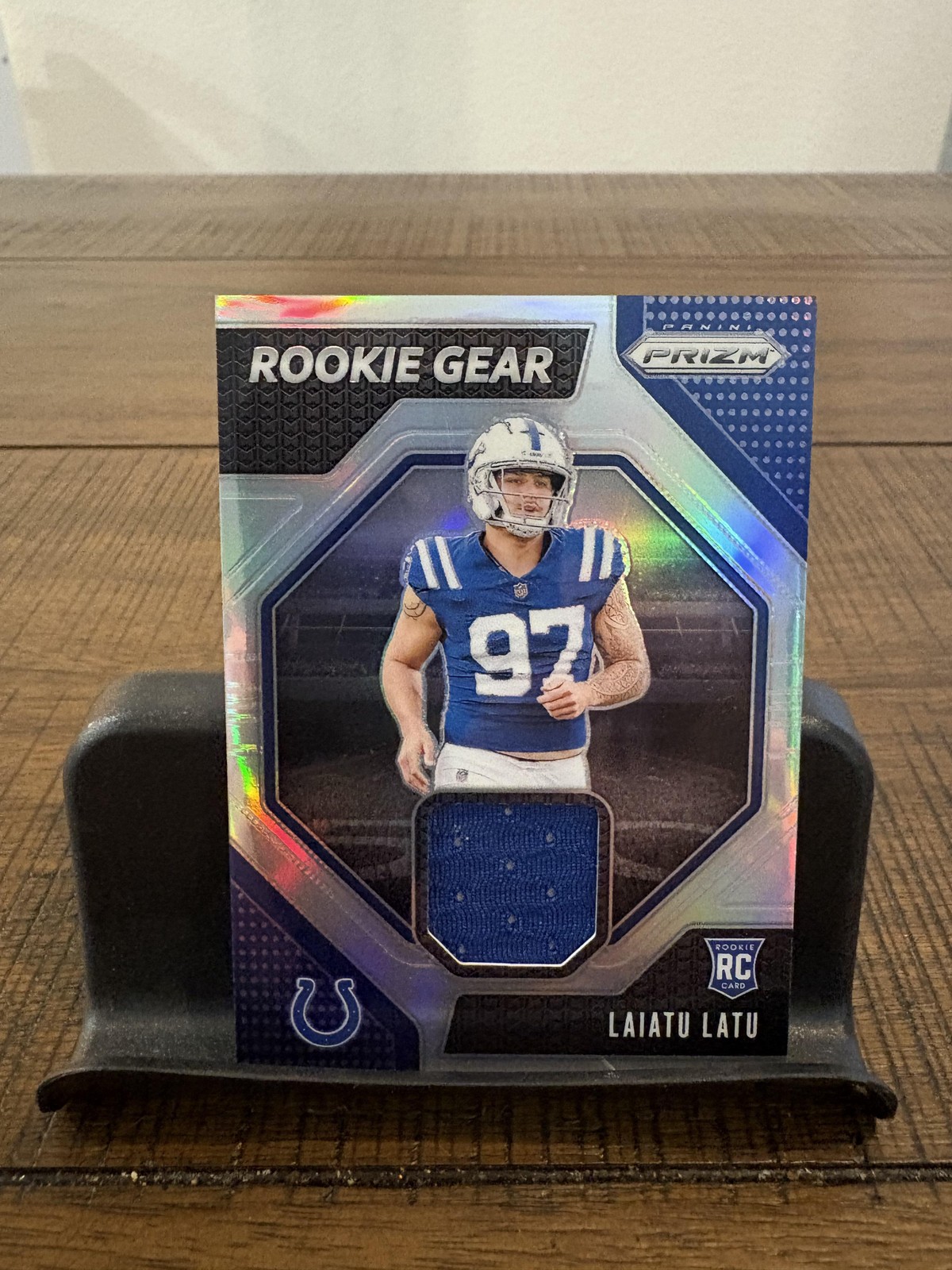 2024 Panini Prizm #RG-LLU Laiatu Latu Rookie Gear