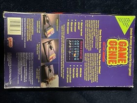 Nintendo Nes Game Genie Gold - Complete In Box - Authentic - Very Clean 