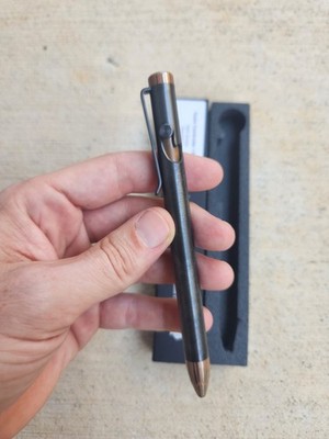Tactile Turn Limited Alt SuperConductor With DLC Titanium Bolt Action Pen.