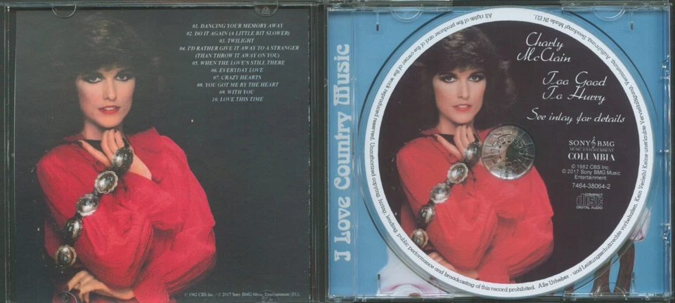 Charly McClain - Too Good To Hurry - Image 3 of 3