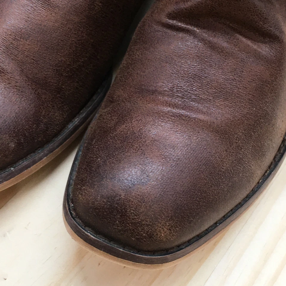 Baretraps ботинки женщин 8,5 М Winsom коричневый ботинок Western лодыжки коренастый каблук повседневный - Изображение 4 из 4