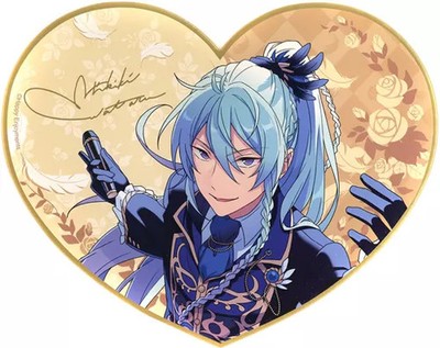 Ensemble Stars! Wataru Hibiki herzförmiges Shikishi Porzellan Sammlerstück 17...