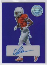 2023 Pro Set Metal #PL-XW1 Xavier Worthy Pro Set Platinum Autographs Purple #/15