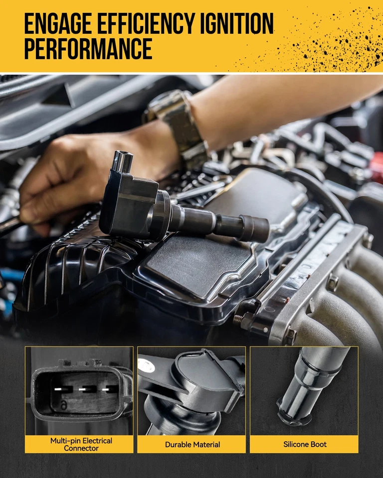 8PCS Ignition Coil For 1997-2004 Chevrolet Corvette All Engine UF192 12558948 - Image 4 of 4