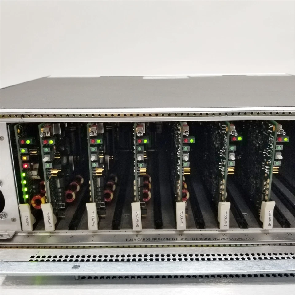 Chasis multiframe Evertz 7700FR-C con módulo controlador 1*7700FC 6*7760AVM-E Foto 4 de 4