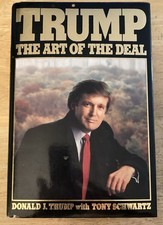 SIGNED “To Tobey” Donald Trump The Art Of The Deal 3rd Printing 1987 Great Cond.