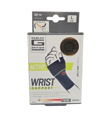 Neo-G Active Wrist Support   For Sports, Golf, Basketball, Football, Yoga Size L