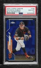 2020 Topps Chrome Blue Refractor 99/150 Mauricio Dubon #168 PSA 10 GEM MT n0c