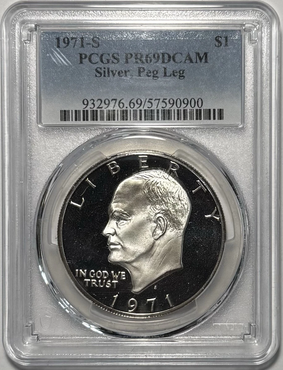 PR 69 Graded 1971 Eisenhower Dollars (1971-1978) for sale | eBay