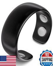 MagnetRX Magnetic Ring - Elegant Stainless Steel - Men's Therapy