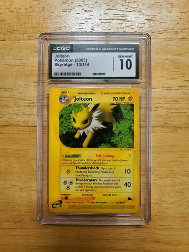 Jolteon graded CGC 10 for sale on eBay