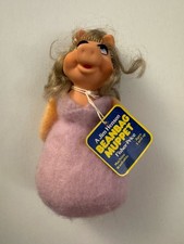 Fisher Price Miss Piggy Muppet Beanbag Plush 867 With Tags Vintage 1979 CS4