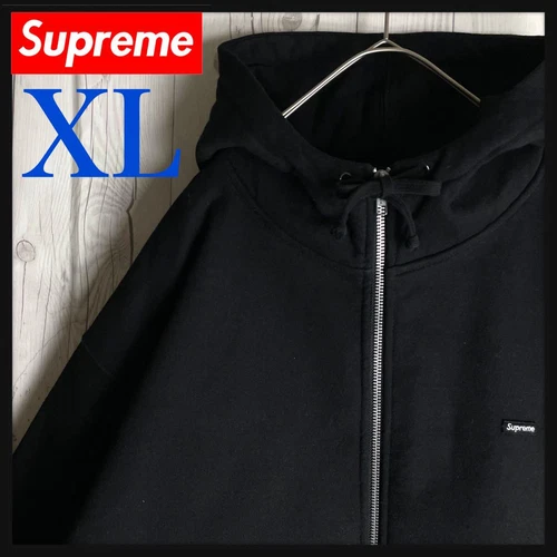 Supreme Face Mask Small Box Logo Zip Hoodie Black XL(LL)