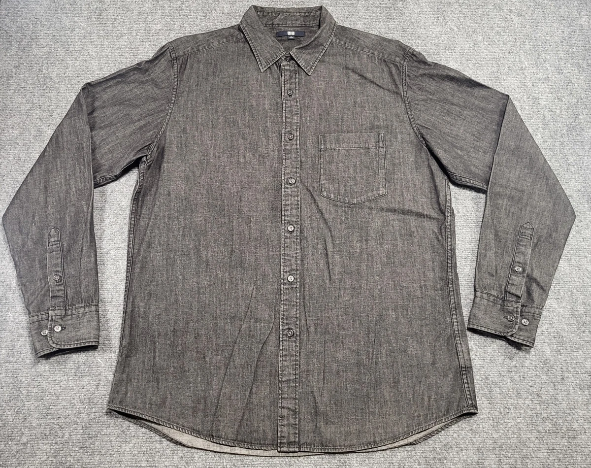 Uniqlo 100% Cotton Slim Dress Shirts for Men for sale | eBay Uniqlo 100% Cotton Slim Dress Shirts for Men for sale | eBay
