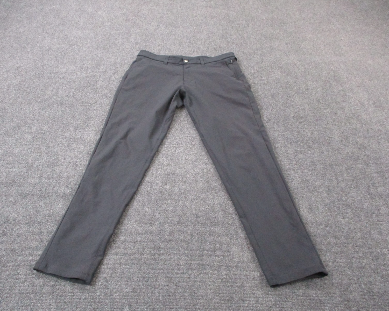 Lululemon Pants Mens 34 Gray Chino Commission Slim Warpstreme Business lm5975s