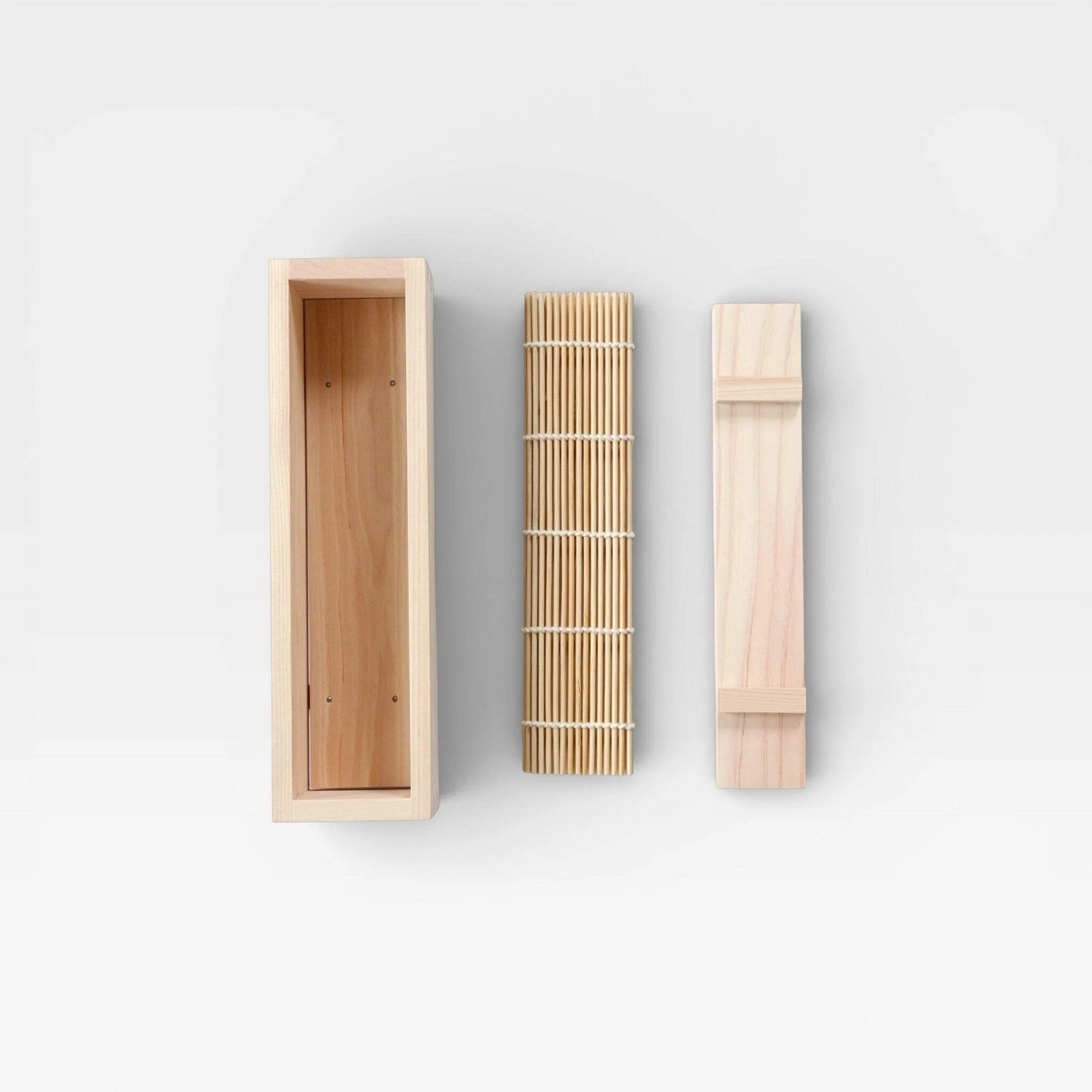 Japanese Wooden Sushi Rolling Set – Hinoki & Bamboo
Opens in a new window or tab
