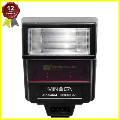 Minolta Program Flash 2800AF TTL for 35mm AF/MF Analog SLR