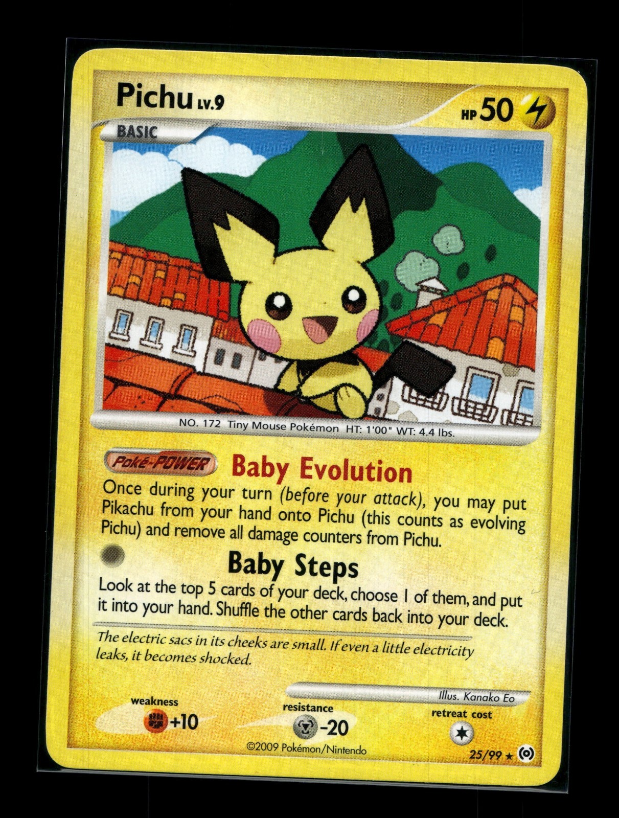 Pichu 25/99 Arceus Regular Pokemon TCG NM