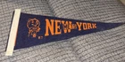 New York Mets 6” Baseball Pennant 1977