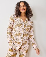 PRINTFRESH - Long PJ Set in Bagheera - SIZE L