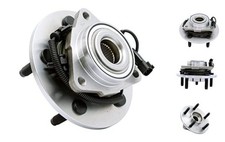 515151 Front Wheel Hub and Bearing Assembly Compatible with 2012-2018 Ram