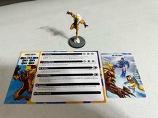 Marvel Crisis Protocol Sabretooth Painted With Cards