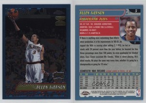 2001-02 Topps Chrome Allen Iverson #3 HOF