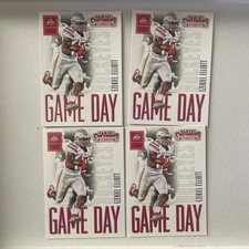 2016 Panini Contenders Draft Picks - Game Day Tickets Ezekiel Elliott #5 (RC) x4