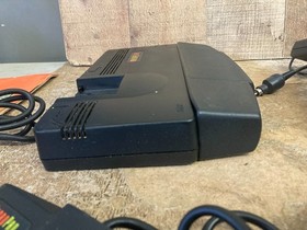 NEC TurboGrafx-16 System Console Bundle LOT w/2 games, controllers turbo tap