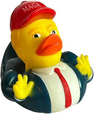 Rubber Bath Trump Duck Great for Ducking Birthdays Funny Collector'S Gift