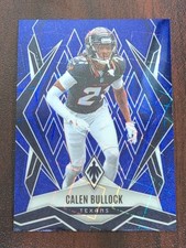 2025 Panini Phoenix - Blue Lazer Prizm 114 Calen Bullock /75