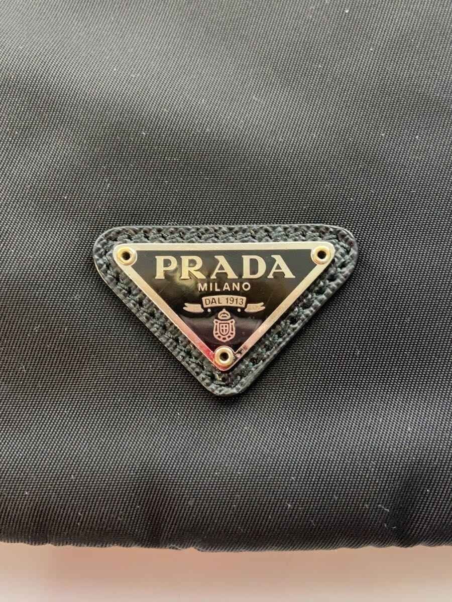 PRADA Pouch Re-nylon Drawstring Triangular Plate … - image 7