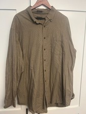 Tan St. Johns Bay Button down 100% Cotton 2XLT