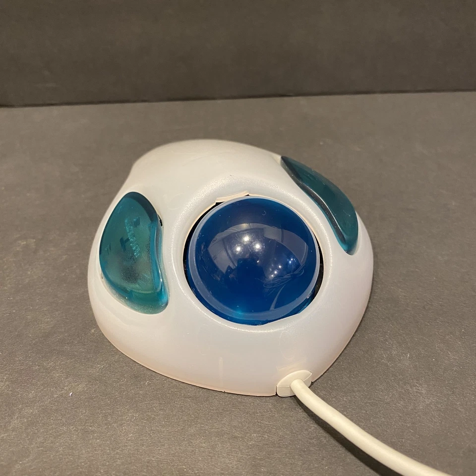 Kensington Orbit USB Trackball for Mac Model # 64224 Part No. HTB 114 Tested - Image 4 of 4