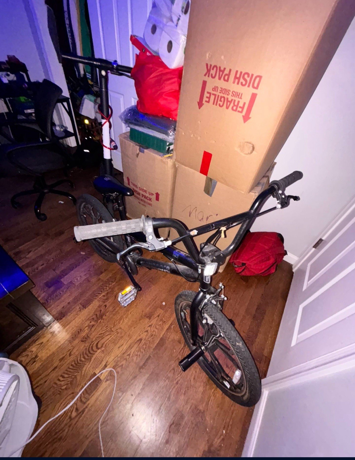 MONGOOSE BMX BIKE, 20-IN(read Description)