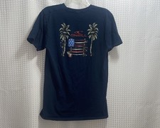 O Neill T-Shirt Navy Blue Modern Fit Surf Graphic Tee Men s Medium