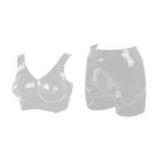 Bra Underwear Display Stand Clear Portable Lingerie Display Rack for Bedroom