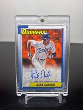 Kirk Gibson 25 Autograph Dodgers