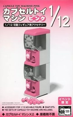1/12 Kapselspielzeug Maschine (rosa) ''Zubehör für bewegliche Figuren'' Event limitiert