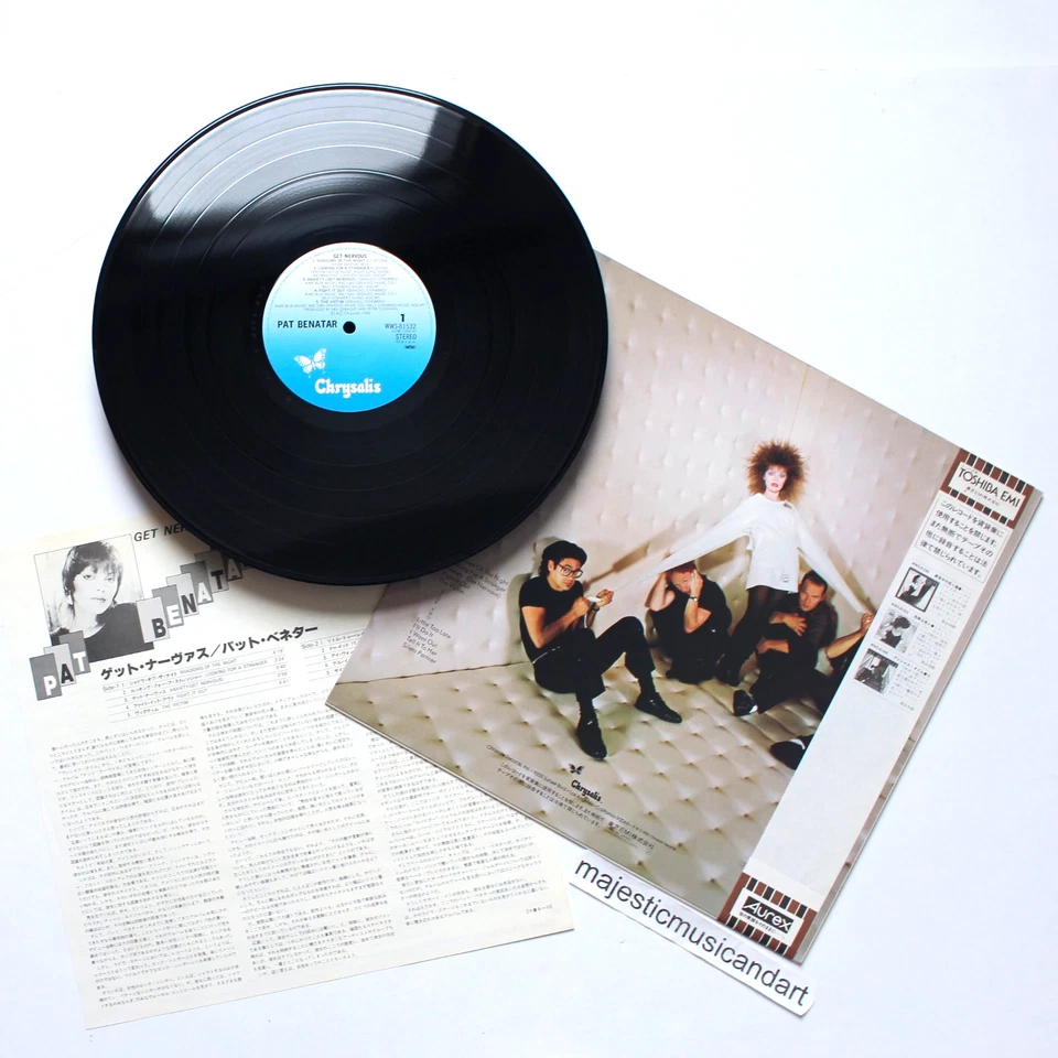 PRISTINE ORIGINAL 1982 PAT BENATAR SHADOWS OF THE NIGHT VINYL LP NM - Image 3 of 4