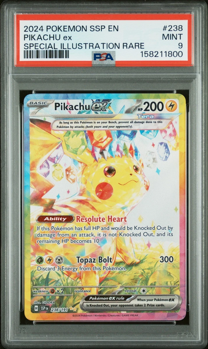Pikachu Pokémon TCG Professional Sports Authenticator (PSA