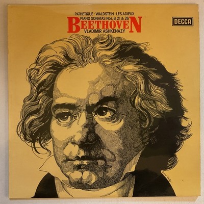 ASHKENAZY Beethoven Pathetique - Waldenstein Etc Ex+ 1973 UK Decca SXL 6706 LP