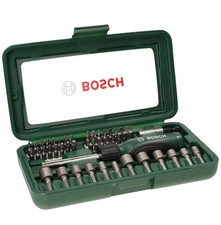 Bosch 46 Piece Screwdriver Bit Set Ratchet Driver Magnetic Holder Free Shipping