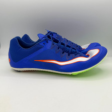 Nike Zoom Rival Sprint Cleats Mens 14 Blue Orange Track Field Spikes DC8753 401